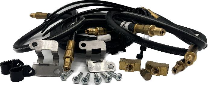 Brake Line Kit, Flex-Hose Add An Axle