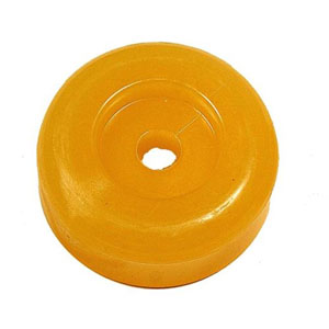 Keel Roller End Cap 3" With 5/8" ID Yellow Tpr Tie Down Engineering# 86198 (135-5Y)
