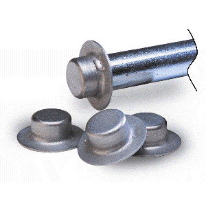 Keel Roller Shaft Pal Nut 1/2" 4-Pack