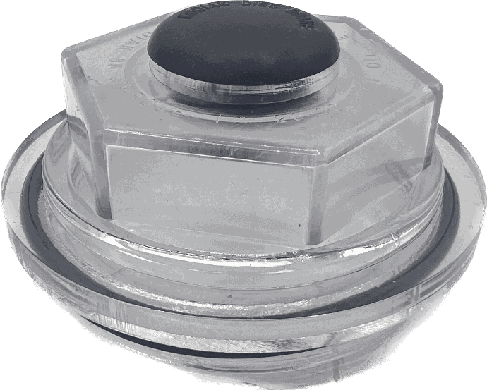 Oil Bath Threaded Cap Kodiak (8-Lug) 2.77" Rotor/Hub-8K-Pcap (021-202-00, 021-035-02)