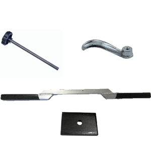 *Special* Sno Pro Ski Tie Down Bar Assembly. Offset For Quick Tie Down
