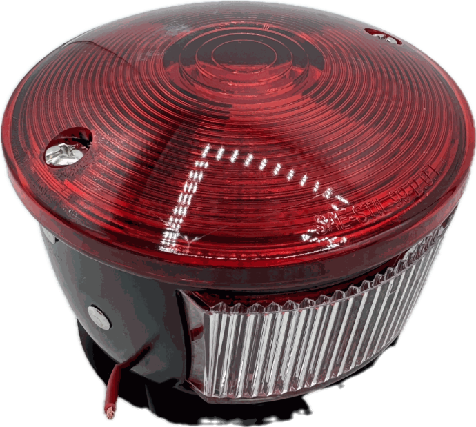 Round 3-7/8" Incandescent Tail Light. Universal Mount. Blazer Brand