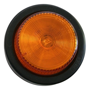 Marker Light, Amber Led, 2-1/2" Round. Blazer Brand (C503A)