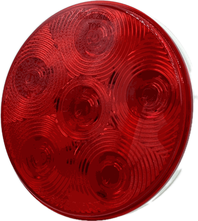 Led Tailight 4" Round Grommet Mount