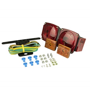 Tail Light Kit, Square, Submersible, And Incandescent. Approved