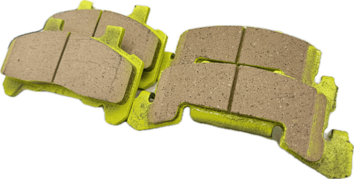 Deemaxx Ceramic Disc Brake Pads, For 3.5K & 6K Applications, Set Of 4 Pads