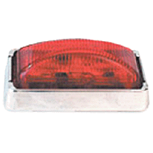 Marker Light, Red Led, 2-3/4" Length, Blazer Brand