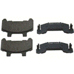 Kodiak Model 204 "Sb" Disc Brake Caliper Pad Set, 4 Pads Total (Replaces DBC-204-CERM-PAD)