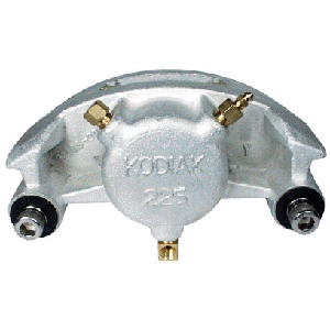 Kodiak Model 225 Disc Brake Caliper, Dacromet Finish, Includes Brake Pads, Sold As Each Dbc-225-Dac