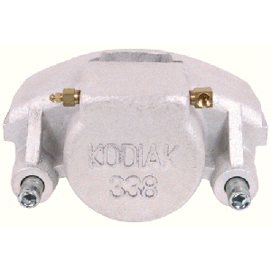 Kodiak Model 338 Disc Brake Caliper, LH, Dacroment Finish, Includes Pads, Kodiak 11" & 13" Brake Sets For 9&10K Axles