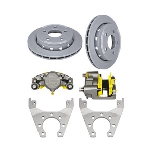 Deemaxx Disc Brake Kit, 10" Cap Style, 5 X 4.5" Bolt Pattern, Maxx Coating Finish,