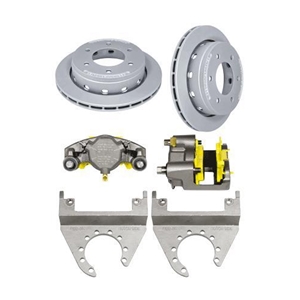 Deemaxx Disc Brake Kit, 12" Cap Style, 6 X 5.5" Bolt Pattern, Maxx Coating Finish,