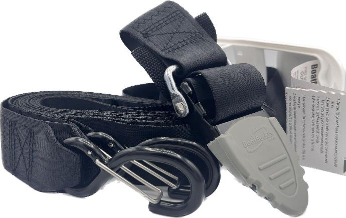 Boatbuckle Pro Series Gunwale Tie-Down, 1200Lb, 2" X 20', (Ea) F17637