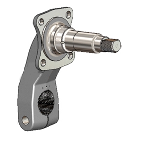 Nla - Use Fa-35P-Lubed - Ucf Torsion Axle Trailing Arm 3750#. No Lube Fitting