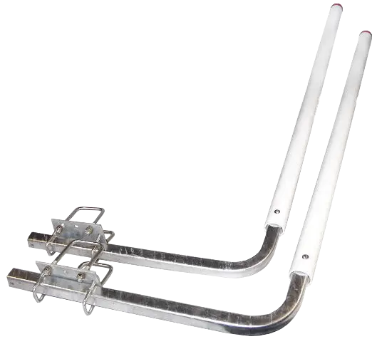 62" PVC Side Guide Kit For 5"X3" Frames (Pair)