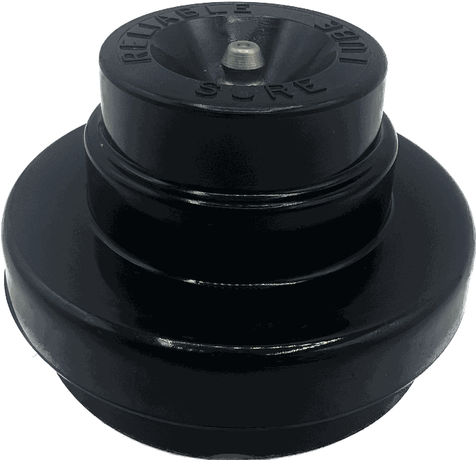 (Limited Stock) Reliable Sure-Lube Grease Cap, 7K & 8K Axle Hubs With 2.73" Diameter, Sold As Each