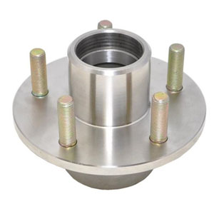 Trailer Hub Stainless Steel, 1-3/8" X 1-1/16" Bearings, , 5 X 4.5" Bolt Pattern, , Includes Races. Kodiak Brand. (Hub Only)