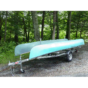 Kayak Canoe Trailer Rack One Tier 80"Oaw (Rack-80-1)