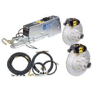 (Limited Stock) Dexter 82406 Vented 12" Disc Brake Kit For Two Wheels 8000# Rating (82406)