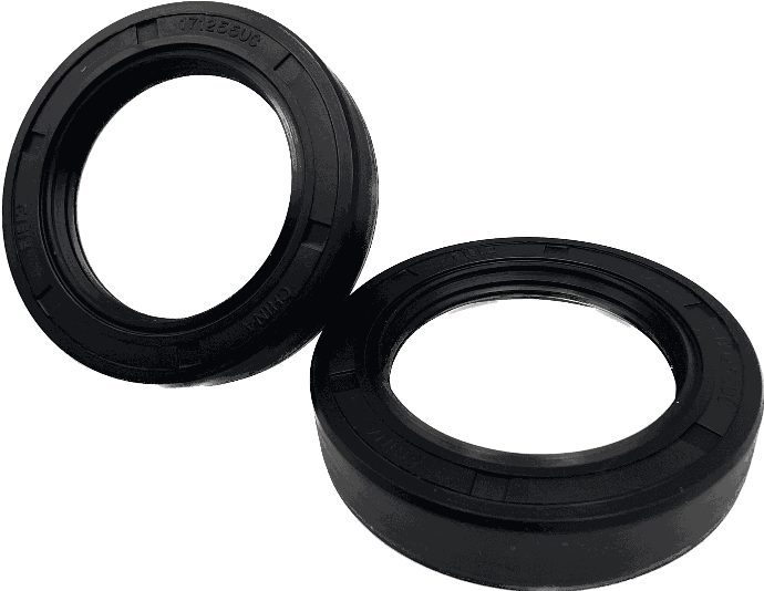 Grease Seals, OD = 2.56", ID = 1.71", Triple Lip, Fits 1-3/8" X 1-1/16" Hubs, Sold As A Pair (81313)