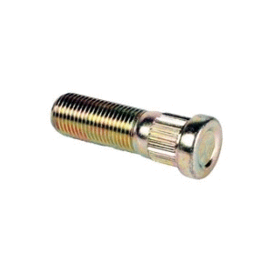 Wheel Stud, Threads: 9/16"-18, Overall Length: 2.02", Knurl Diameter: .70", Knurl Length: .58", Thread Length: 1.44", Dexter Marine Products (Formerly Tie Down Engineering) Brand
