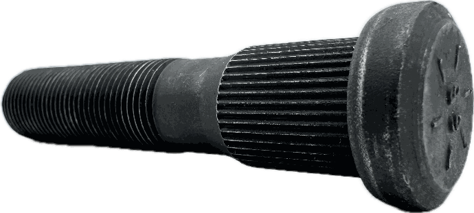 Wheel Stud, Threads: 5/8"-18, Overall Length: 3.06", Knurl Diameter: .685", Knurl Length: .72", Thread Length: 1.83", Dexter Marine Products (Formerly Tie Down Engineering) Brand