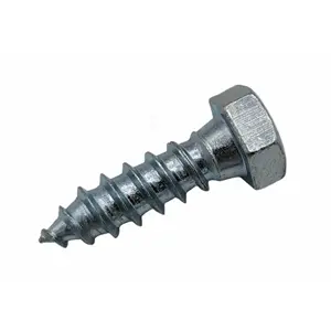 Lag-Screw, Zinc, 1/4 X 1.25"