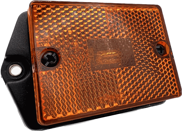 Marker Light,Rec Ear Mount Amber