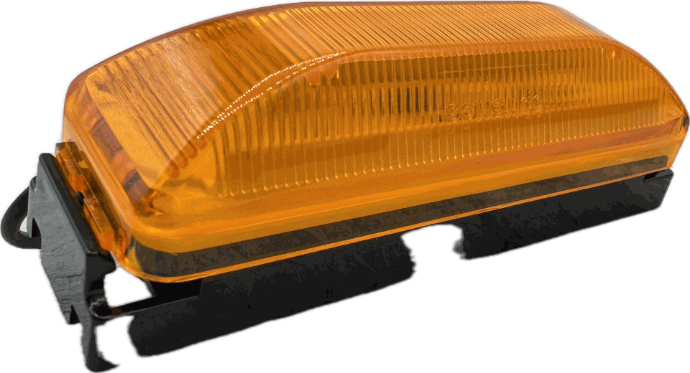 Amber Led Marker Light, 1" X 4", Optronics Brand