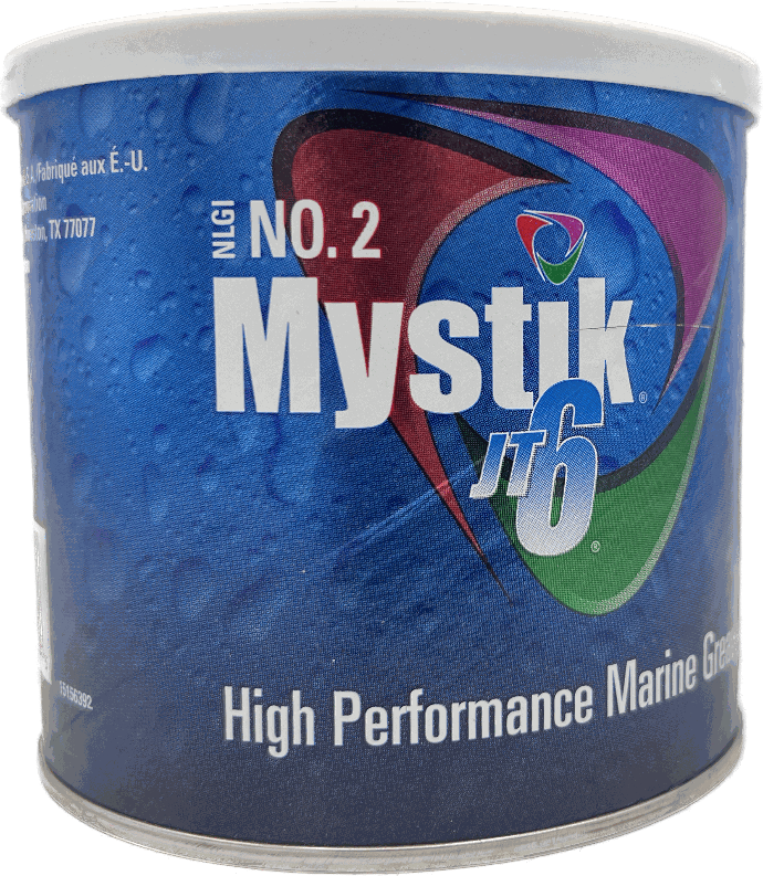 Mystik JT-6 Marine Multi-Purpose #2 Wheel Bearing Grease 16 Oz Can