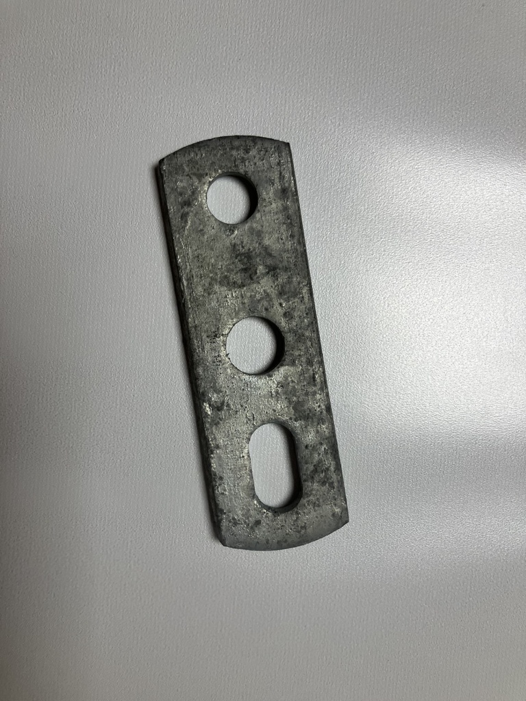 Tie Plate 3-Hole Glavanized