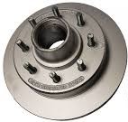 Kodiak Disc Brake 13" Integral Rotor 9/16" Studs With Gal-Dex Finish (Replaces SKU #R/H-133-8-9-E)