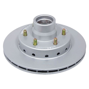 Deemaxx 10" Disc Brake Vented Integral Rotor/Hub, 5 X 4.5" Bolt Pattern, For 3.5K Applications, Maxx Coating Finish