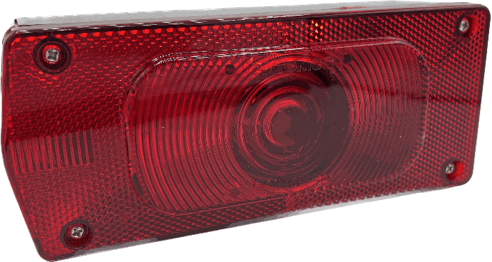 Rectangular Incandescant Tail Light Aero Pro Left Hand Optronics Brand