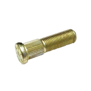 Wheel Stud, Threads: 9/16"-18, Overall Length: 1.90", Knurl Diameter: .60", Knurl Length: .62", Thread Length: 1.36", Reliable Brand
