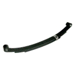 26" Double Eye 3-Leaf Spring 1500 Lb Cap Ea W/9/16" Bushings Una-050