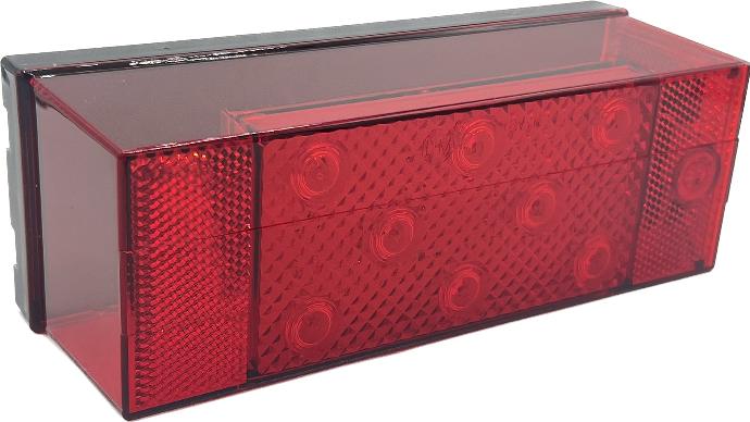 Rectangular Led. Low Profile Tail Light. Left Hand Peterson Brand