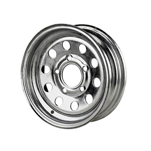 12" X 4" Rim - 5 On 4-1/2" Hd Galvanized Modular Wheel (20167Hd)