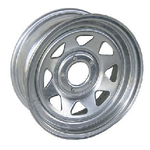 13" X 4-1/2" Rim - 5 On 4-1/2" Galvanized Spoke (20234)