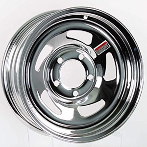 14" X 5.5" Rim - 5 On 4-1/2" Chrome Directional (20372)