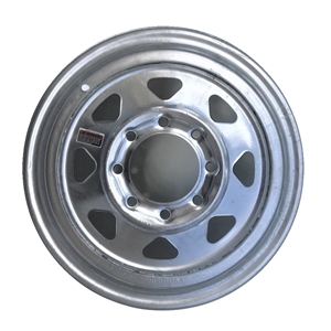 16" X 6 " Rim - 8 On 6-1/2" Galvanized Spoke (20781)