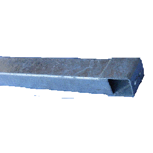 Cross Member, 3" X 3" X 71", V-Style, With Welded Yoke, Galvanzied Magic Tilt