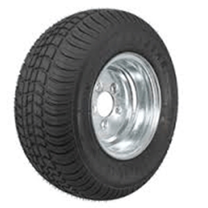 (Limited Stock) 205/65-10 10-Ply W/ 5-Lug Galvanized Wheel, Various Brands (Order As Each/Pair) Radial Y810700