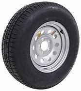 St225/75 15" 8-Ply W/ 6-Lug Galvanized Mod Wheel. Radial Trailer Tire Rainier Brand