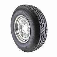 *Special* St225/75 15" 8-Ply W/ 6-Lug Galvanized Spoke Wheel. Bias Trailer Tire Eco Trail Brand