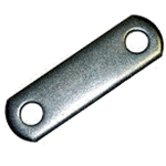 Shackle Plate 3-1/8", Raw Steel, 9/16" Hole Dia. 4-3/8" OAL Lippert Components (Replaces 014-133207)