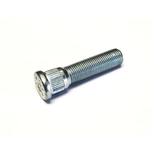 Wheel Stud, Threads: 1/2"-20, Overall Length: 2", Knurl Diameter: .54", Knurl Length: .50", Thread Length: 1.14", Brand: Knott