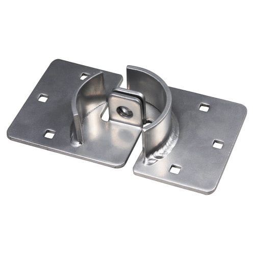 TRIMAX Steel Trailer and Shed Door Hasp (Two Piece)