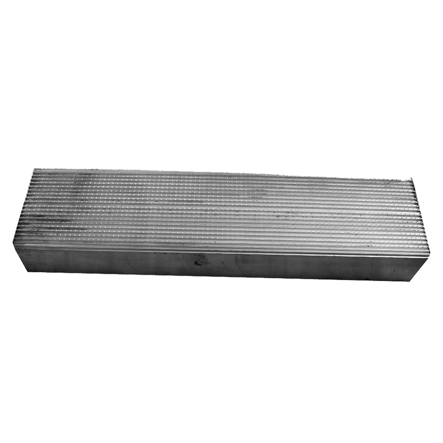 Continental Trailers Fender Step Pad, 4"x14", Aluminum