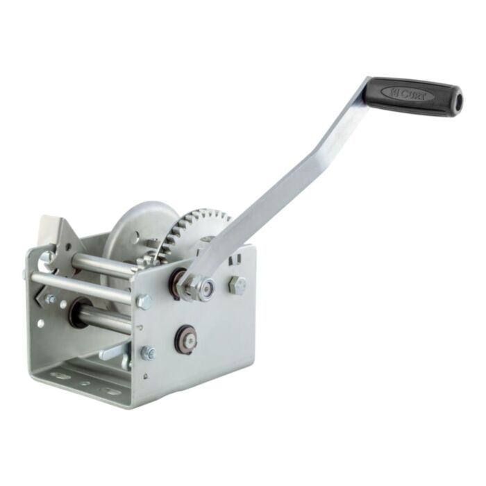 Curt Hand Crank Winch 2000#, 2-Speed, 10.6" Handle, 29520